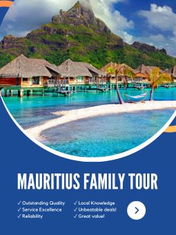 Mauritius Family Tour Packages for a Refreshing Getaway